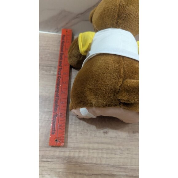 Vintage Kangaroo plush Toy With "Love The World" Shirt  10" - Picture 7 of 8